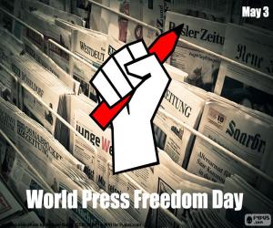 Puzzle Παγκόσμια ημέρα ελευθερίας του τύπου